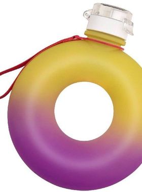 1L Gym Water Bottle Innovative Round O Shape Waterbottle