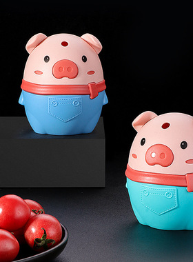 Piggy Push-type Toothpick Holder Creative Automatically