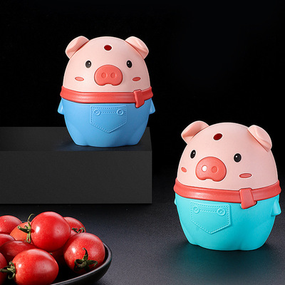 Piggy Push-type Toothpick Holder Creative Automatically