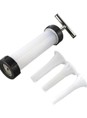 3Pcs/Set Manual Sausage Maker Meat Stuffer Syringe Filler