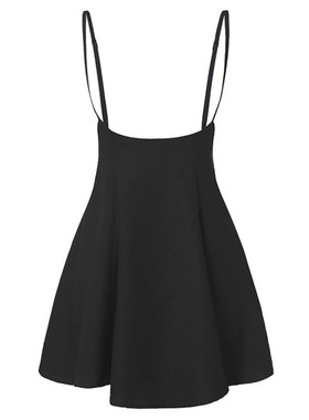 New Women Summer High Waist Sretch Knee Length Flared Pleate