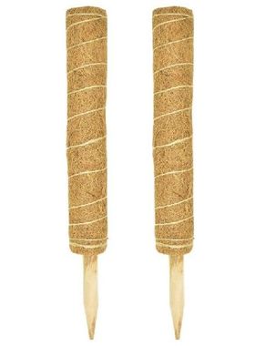 2PCS 17 Inch Coco Coir Totem Poles-Supports Indoor Plants