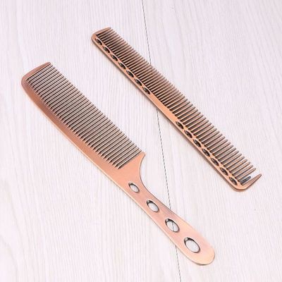 Combs Comb Salon Detangler Aluminum Haircut Hair Cutting