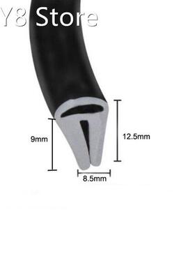 1meter  3meters U Channel Rubber Edge Moulding Trim Weather
