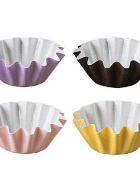 K1MF 50 Buah Wave Muffin Cupcake Liner Kertas Cangkir