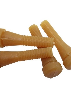 200Pcs 65mm Poultry Plucker Picker Fingers Hair Removal Mach