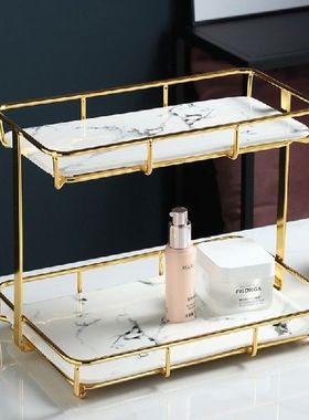 Light Luxury Bathroom Toilet Shelf Marble Desktop