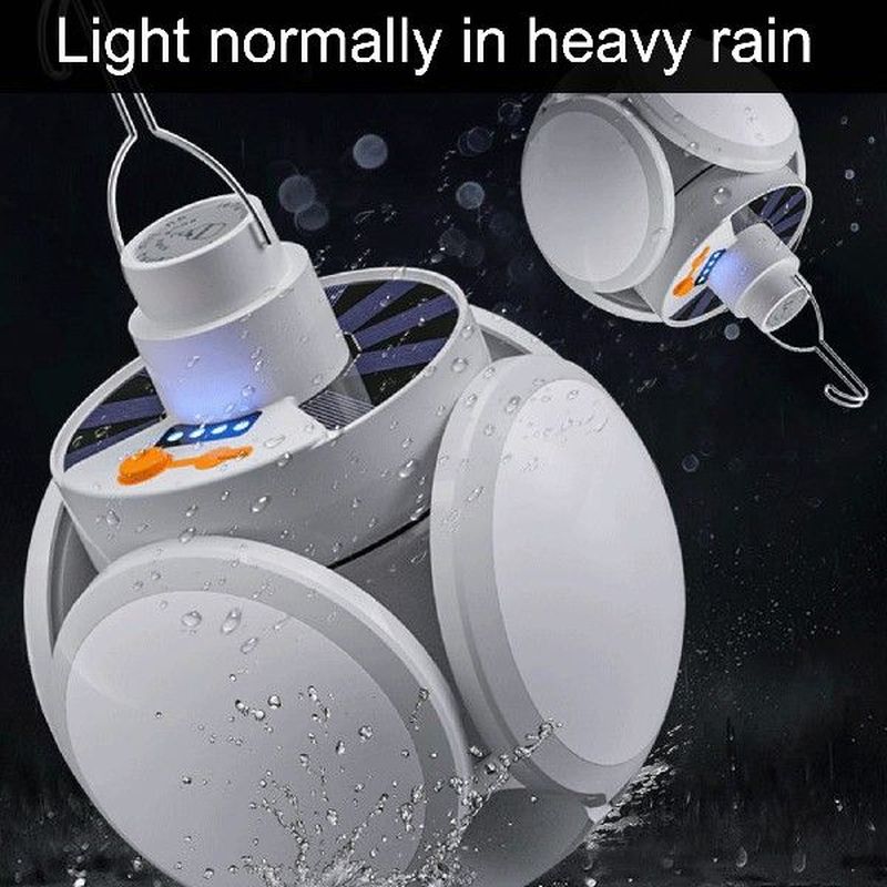 LED Solar Lamps Emergency USB Foldable Led Bulb Cable