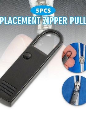 5PCS Replacement Zipper Pull Zipper Repair Kits Zipper