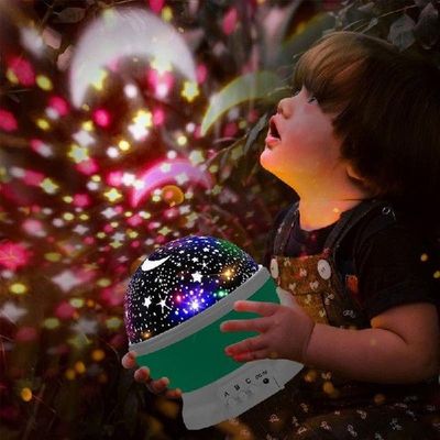 Night Light Star Projector 360 Degree Rotation 10 Kinds Of
