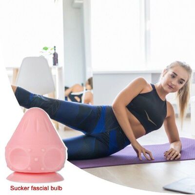 Silicon Massage Cone Solid Adsorption Ball Back Scapula