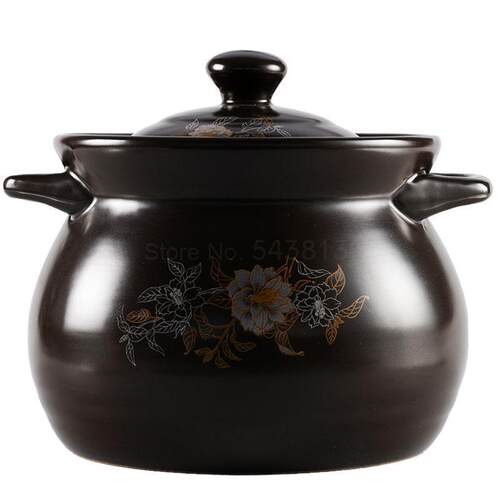 Casserole cooker household gas ceramic pot corrugated soup