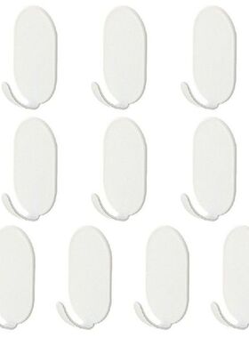 Self Adhesive Hook Bathroom Door Kitchen Towel Hanger Hooks