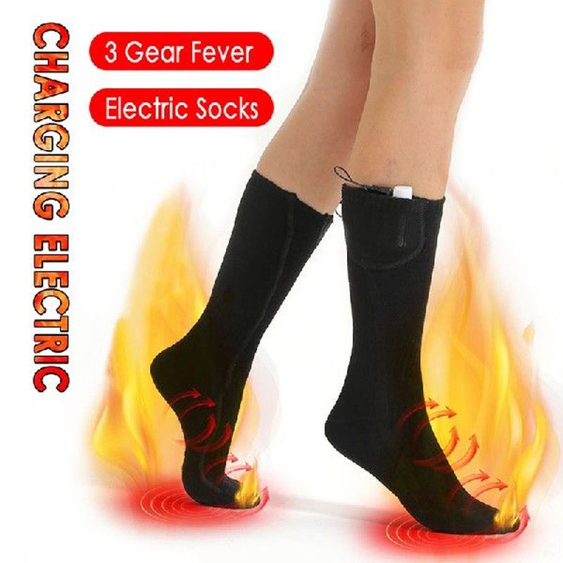 3 modes Self Heated Socks 4.5 V Warm Sock To Prevent Cold