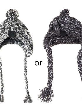 K1MF Topi Anjing Hangat Musim Dingin Tutup Kepala Hewan