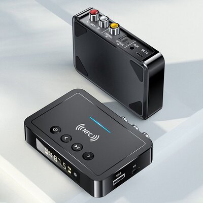 Wireless 5.0 Receiver 3 In 1 Compact Transmitter FM Stereo