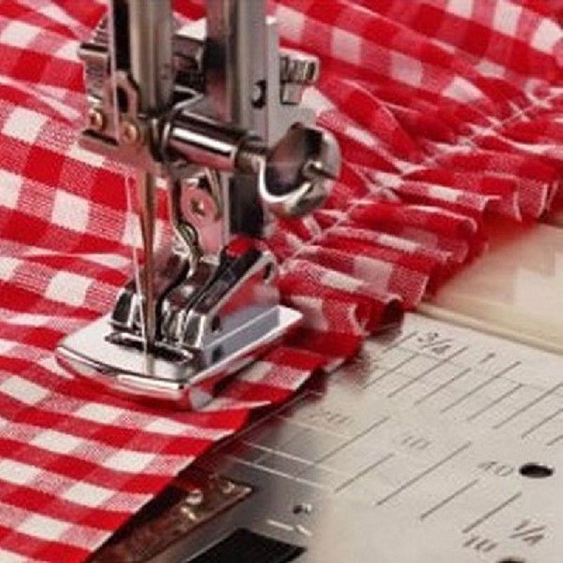 High quality 1PC Rolled Hem Curling Sewing Presser Foot For