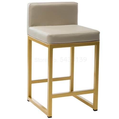 Jewellery Shop Dedicated Stool Checkout Counter Back Metal