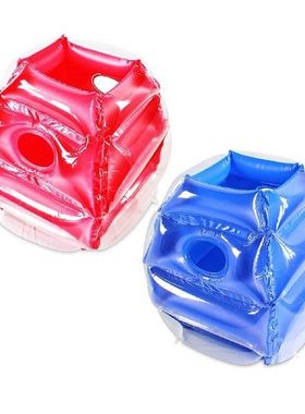 2Pcs Iatable Body Bucket Bumper Ball Children Sumo Bumper