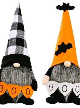 Halloween Gnomes Plush Decor,Tomte Gnome Ornaments Elf