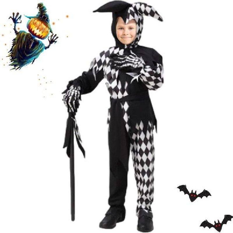 boys clown costume jester clown costume scary clown