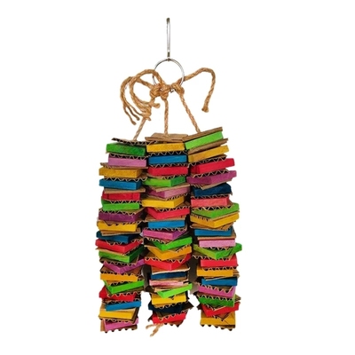 Parrot Toys for Birds Cardboard Big Bird Toys African Grey P