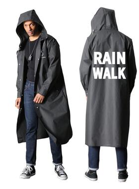 Chaqueta impermeable largo de EVA para hombre y mujer, impe