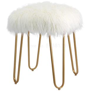 North European fashion dressing stool chair shoe stool net