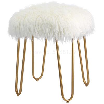 North European fashion dressing stool chair shoe stool net