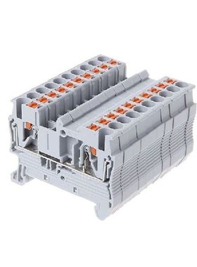 10 Buah PT 2.5 Lubang Terminal Pegas Tanpa Sekrup Dipasang