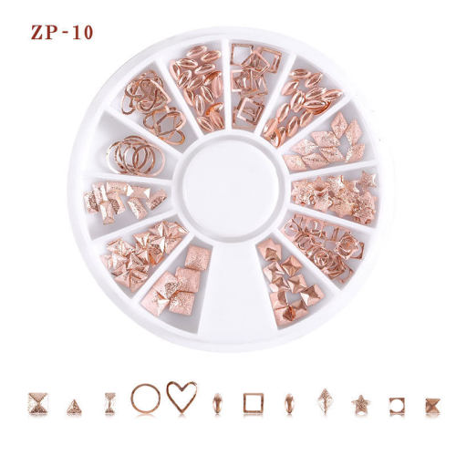 1Pcs Kawaii Fashion 3D Stars Fake Nails Matte False Nail
