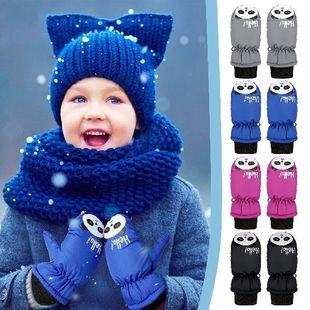 5-8t1 Pairs Kids Gloves Baby Boys Girls Ski Gloves
