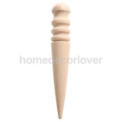 Leathercraft Wood Edge Slicker Round Multi Size Burnisher