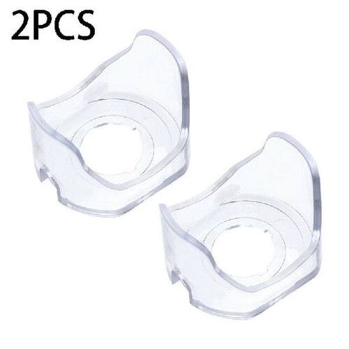 2Pcs  Push Switch Button Protective Cover 22mm Plastic Two