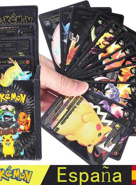Ctas Pokemon Metalicas Espa?ol Tjeta De Metal Vmax GX V