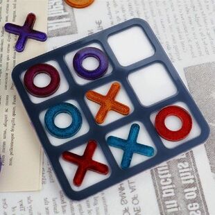 X O Board Games Silicone Molds For Epoxy Resin Diy Fun