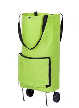 Cart Tug Trolley Case Wheels Reusable Shopping Bag Cart