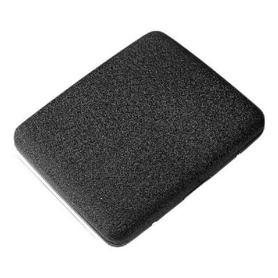 Black Matte Cigarette Case Metal (Full Pack 20s) Clamshell