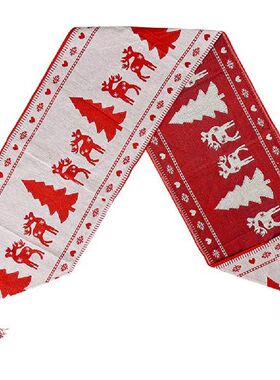 1pc Christmas Party Supplies  Christmas Table Clothes Xmas