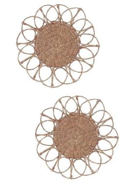 Wall Basket Decor Rattan Wovenart Hanging Wicker Seagrass