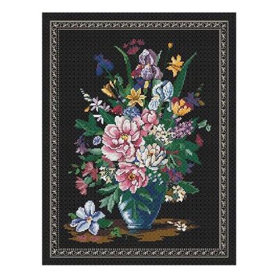 Hot DIY Cross Stitch Counted Kits Stamped Kit ,11CT Fabric