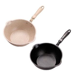 896A Thickened Bottom Stone Frying Pan Non-Scratch Coating