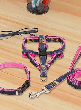 Puppy Dog Harnesses Lead Set Cowboy Traction Rope Strong