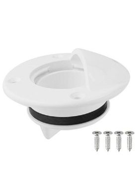 2PCS Universal White Nylon Marine Boat Transom Deck Mount