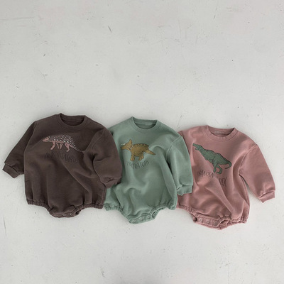 Baby fashion autumn and winter new Jumpsuit for boys and gir