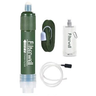 Survival Water Filter Portable Water Purifier With Water