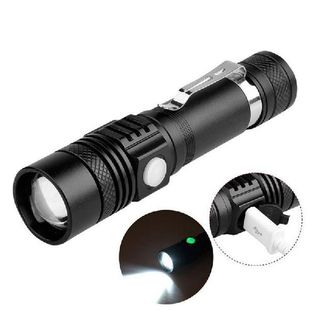 Highlight Powerful USB Handy Flashlight Aluminum Alloy
