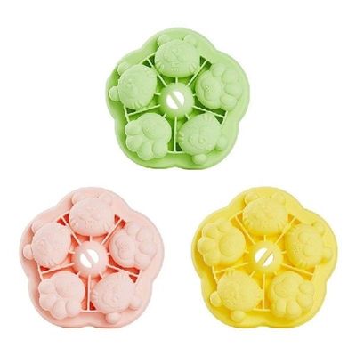 Rice Cake Mould Cute Tiger Shaped Silicone Material Steamed