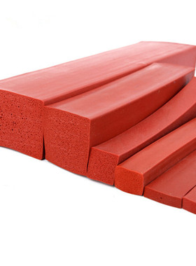 Custom Silicon Foam Strip Heat Insulation 8x4mm 10x2mm