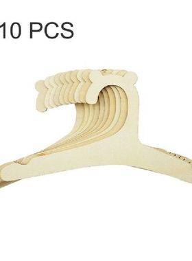 5/10 Pcs Baby Creative Hanger Rack Baby Wooden Clothes